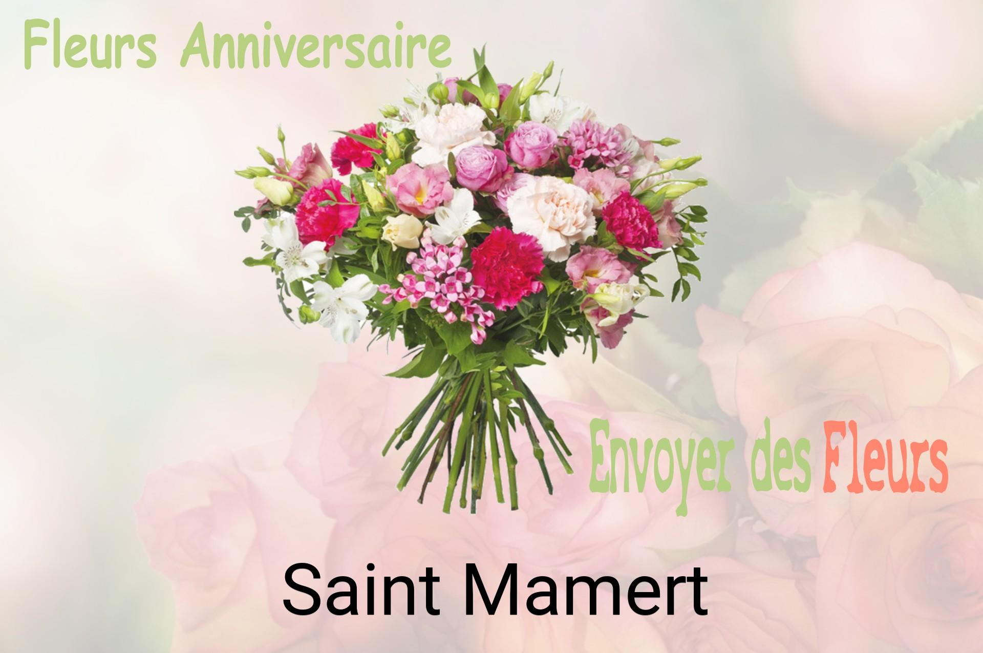 Bouquet de fleurs d’anniversaire livré à Saint-Mamert